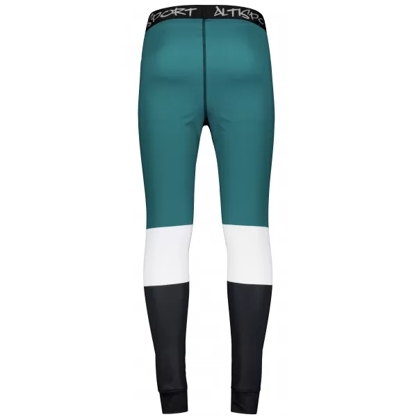  Premium funcțional pentru pantaloni termo funcționali pentru bărbați ALTISPORT VOJ/ALM051TER02 KEROSEN/NEGRU 