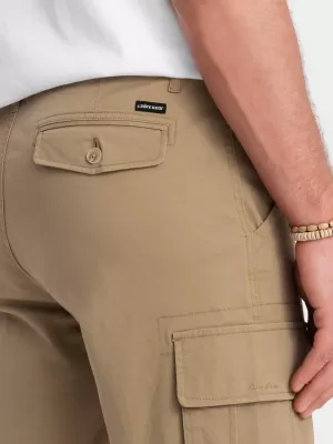 Pantaloni scurţi OMBRE OM-SRCG-0133 NISIP