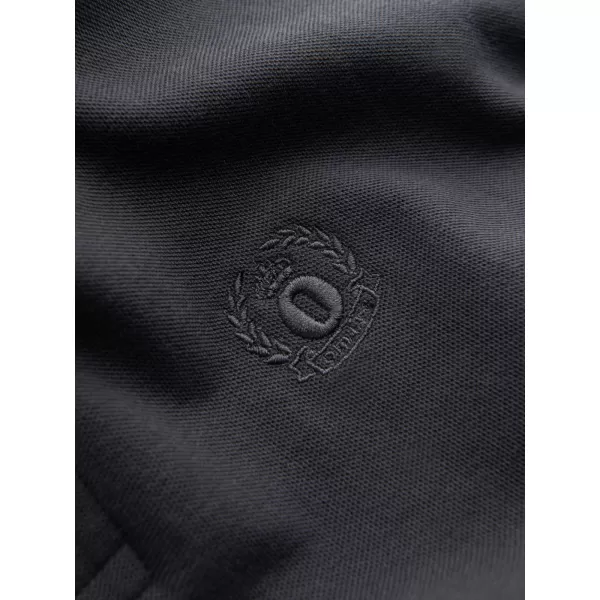  Mens t -thirt cu guler OMBRE OM-POBS-0100 GRAFIT 