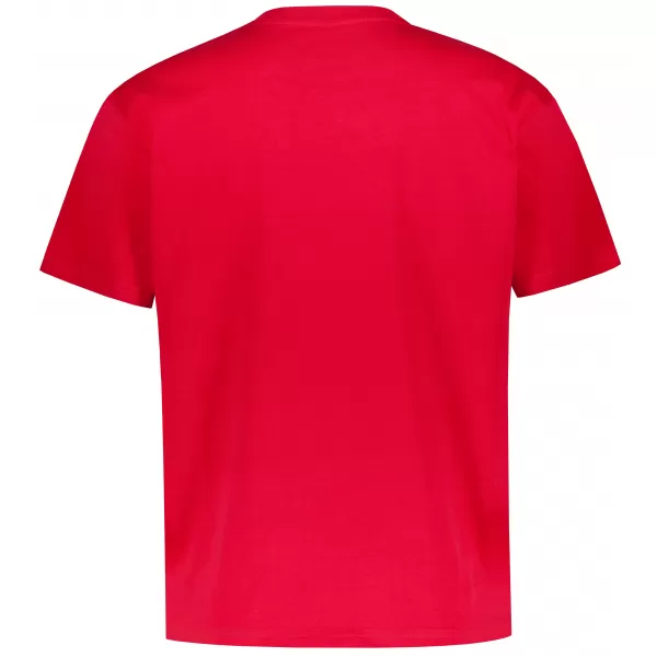  Tricou supradimensionat pentru bărbați ALTISPORT BYB/ALM002BY102 ROŞU 
