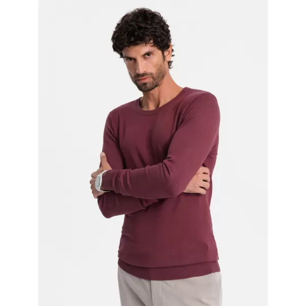  Pulover pentru bărbați OMBRE OM-SWBS-0106 BURGUNDIA 