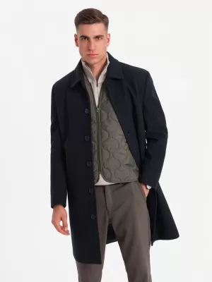 Haina masculină OMBRE OM-COWC-0106 ALBASTRU MARIN