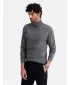 Pulover pentru bărbați OMBRE OM-SWTN-0101 MELANGE GRI