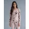 Tricou funcțional pentru femei cu mâneci lungi premium ALTISPORT VOJ/ALW052TER01 MARO