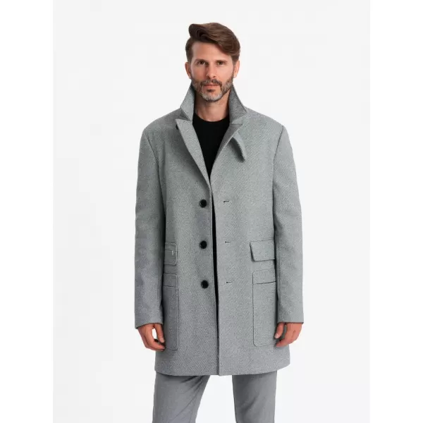  Haina masculină OMBRE OM-COWC-0108 GRI 