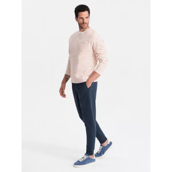  Piese pentru bărbați OMBRE OM-PABS-0174 ALBASTRU MARIN 