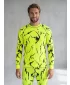 Tricou funcțional pentru bărbați cu mânecă lungă premium ALTISPORT VOJ/ALM052TER01 NEON VERDE