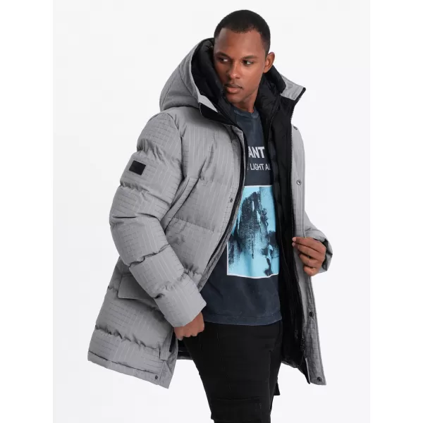  Sacou OMBRE OM-JALJ-0201 GRI 