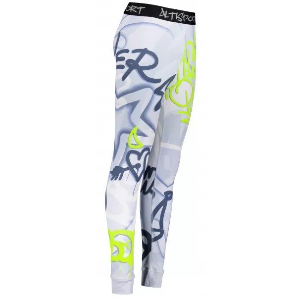  Premium funcțional pentru pantaloni termo funcționali pentru bărbați ALTISPORT VOJ/ALM054TER02 ALBASTRU 