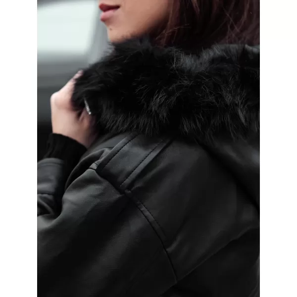  Geacă pentru doamne DSTREET SOFTREBEL TY4762 NEGRU 