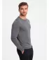 Pulover pentru bărbați OMBRE OM-SWBS-0106 MELANGE GRI