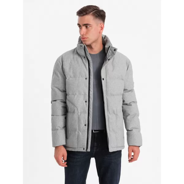  Sacou OMBRE OM-JAHP-0203 MELANGE GRI 
