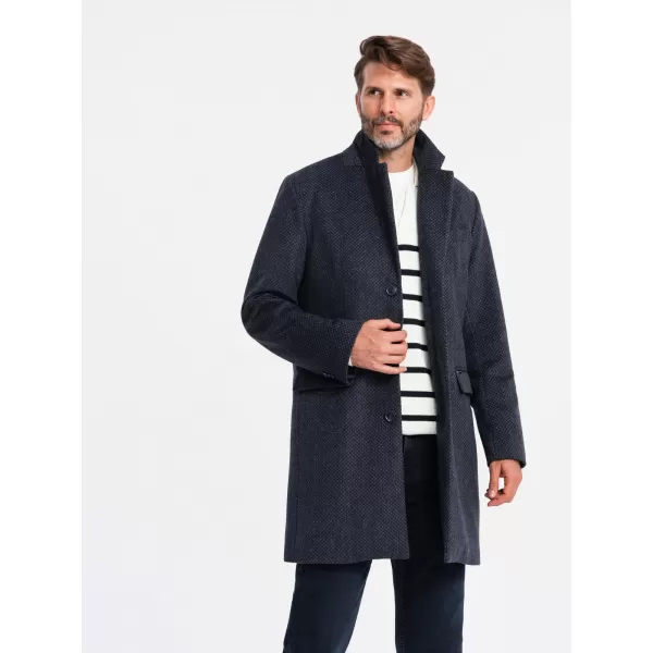  Haina masculină OMBRE OM-COWC-0121 ALBASTRU MARIN 
