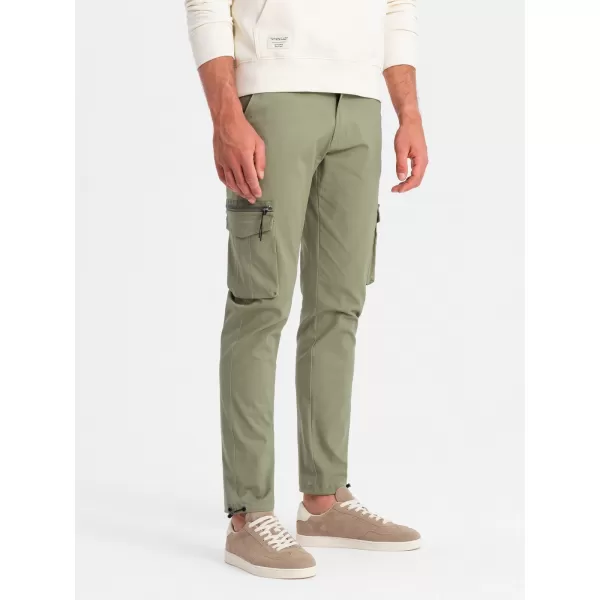  Pantaloni OMBRE OM-PACG-0196 MĂSLIN 