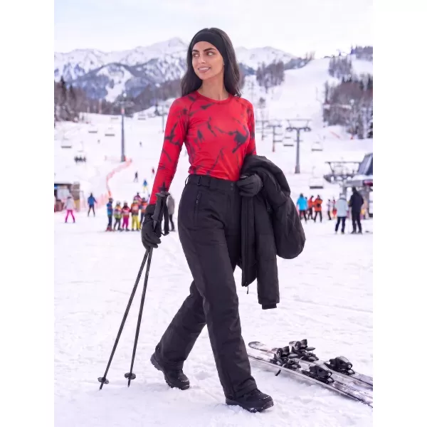  Tricou funcțional pentru femei cu mâneci lungi premium ALTISPORT VOJ/ALW052TER01 ROŞU 