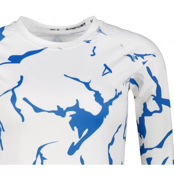  Tricou funcțional pentru femei cu mâneci lungi premium ALTISPORT VOJ/ALW052TER01 ALB 