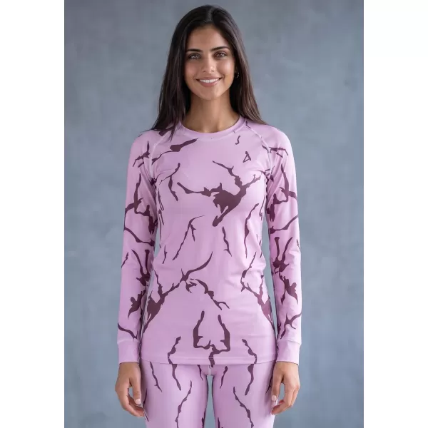  Tricou funcțional pentru femei cu mâneci lungi premium ALTISPORT VOJ/ALW052TER01 ROZ 