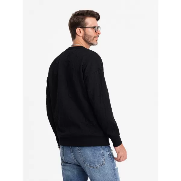  Panoul pentru bărbați OMBRE OM-SSNZ-0164 NEGRU 