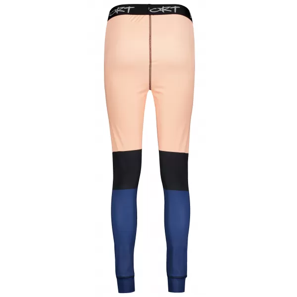  Premium funcțional de pantaloni termi funcționali pentru femei ALTISPORT VOJ/ALW051TER02 PORTOCALIU/ALBASTRU 