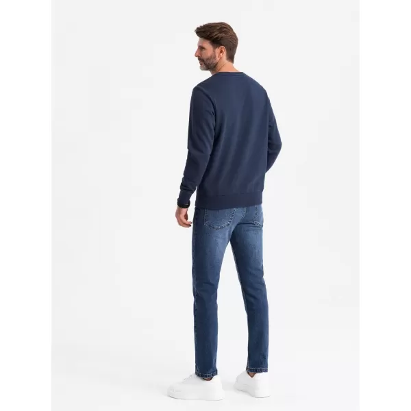  Panoul pentru bărbați OMBRE OM-SSNZ-0134 ALBASTRU MARIN 