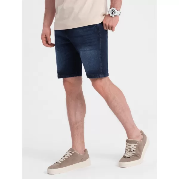  Pantaloni scurţi OMBRE OM-SRDS-0145 ALBASTRU ÎNCHIS 