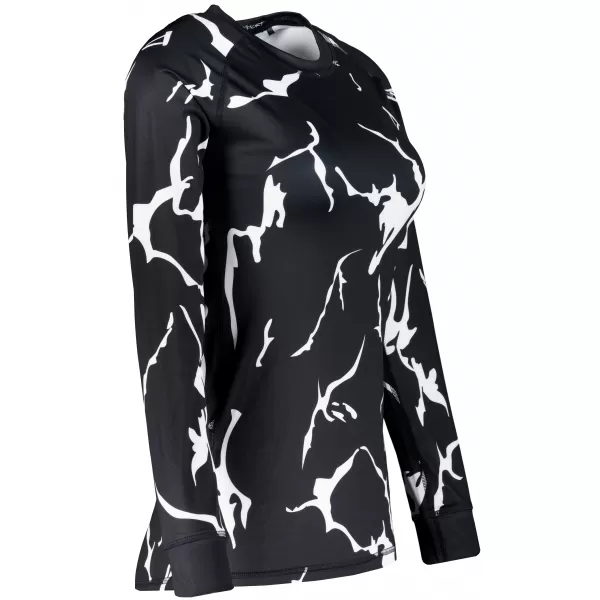  Tricou funcțional pentru femei cu mâneci lungi premium ALTISPORT VOJ/ALW052TER01 NEGRU 