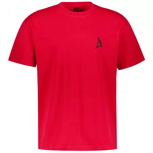  Tricou supradimensionat pentru bărbați ALTISPORT BYB/ALM002BY102 ROŞU 