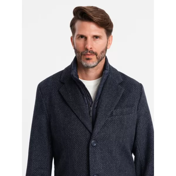  Haina masculină OMBRE OM-COWC-0121 ALBASTRU MARIN 