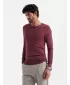 Pulover pentru bărbați OMBRE OM-SWBS-0106 BURGUNDIA