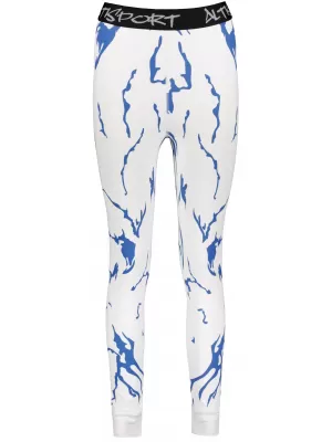 Premium funcțional de pantaloni termi funcționali pentru femei ALTISPORT VOJ/ALW052TER02 ALB