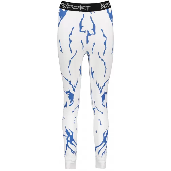  Premium funcțional de pantaloni termi funcționali pentru femei ALTISPORT VOJ/ALW052TER02 ALB 