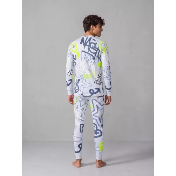  Tricou funcțional pentru bărbați cu mânecă lungă premium ALTISPORT VOJ/ALM054TER01 ALBASTRU 
