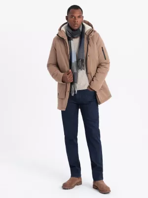 Sacou OMBRE OM-JALJ-0181 BEJ