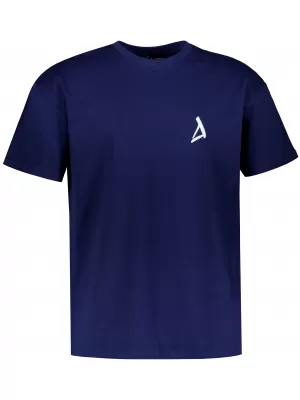 Tricou supradimensionat pentru bărbați ALTISPORT BYB/ALM002BY102 ALBASTRU ÎNCHIS