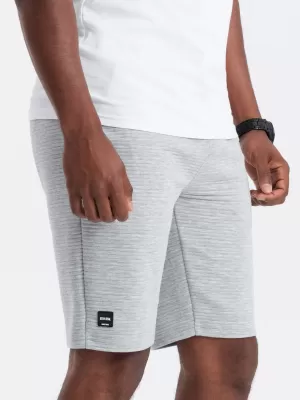 Pantaloni scurţi OMBRE OM-SRSK-0150 GRI