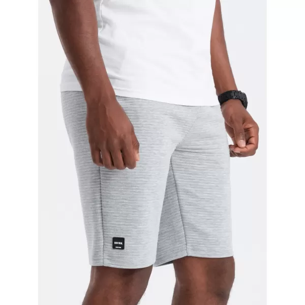  Pantaloni scurţi OMBRE OM-SRSK-0150 GRI 