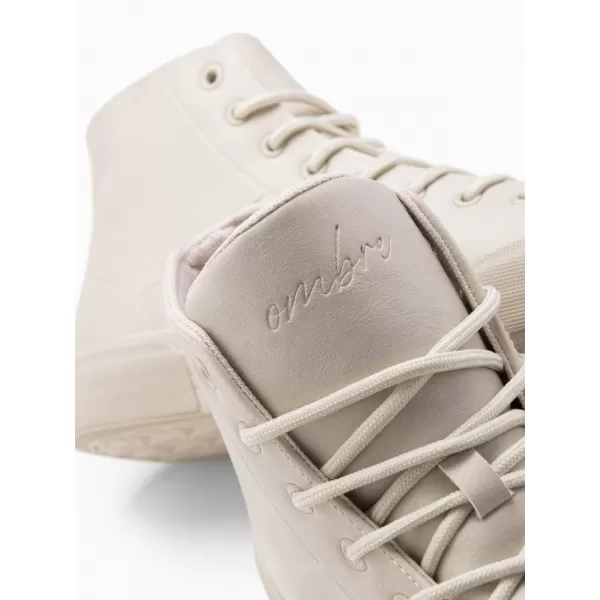 Pantofi pentru bărbați OMBRE OM-FOSH-0138 CREMĂ 