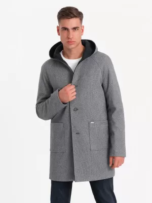 Haina masculină OMBRE OM-COWC-0122 ALBASTRU MARIN