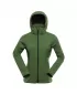 Geacă de softshell pentru femei ALPINE PRO HOORA LJCD590 VERDE