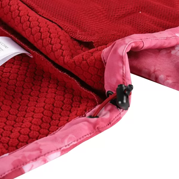  Geacă de softshell pentru femei ALPINE PRO HOORA LJCC590 ROŞU 