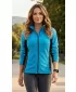 Panouri din fleece pentru femei ALTISPORT NoPrint NP/ALW825 TURCOAZ