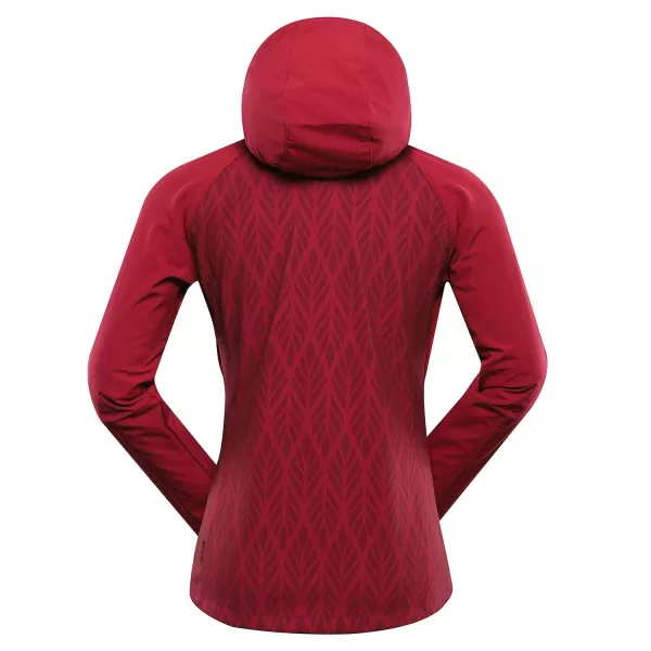  Geacă de softshell pentru femei ALPINE PRO HOORA LJCD590 ANEMONĂ 