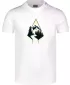 Tricou bărbătesc din bumbac NORDBLANC ARROWHEAD NBFMT8140 ALB