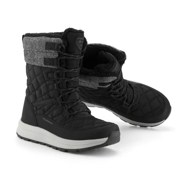  Cizme pentru femei ALPINE PRO KOWA LBTD536 NEGRU 