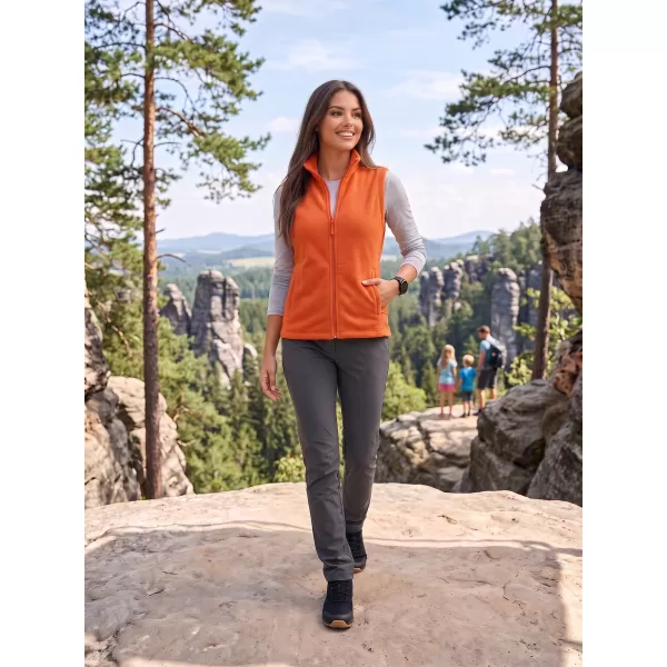  Unisex vestie fleece ALTISPORT NoPrint NP/ALU815 PORTOCALE 