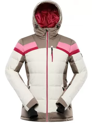 Jacheta de schi pentru femei pentru femei ALPINE PRO FERERA LJCD656 CREMOS