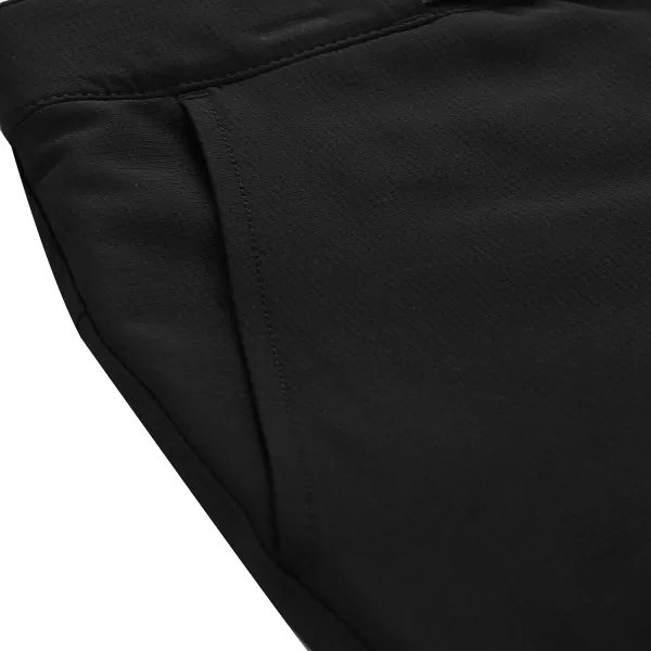  Pantaloni de softshell pentru femei ALPINE PRO CORBA LPAD663 NEGRU 