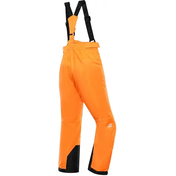  Pantaloni de schi pentru copii ALPINE PRO EDESO KPAD361 NEON 
