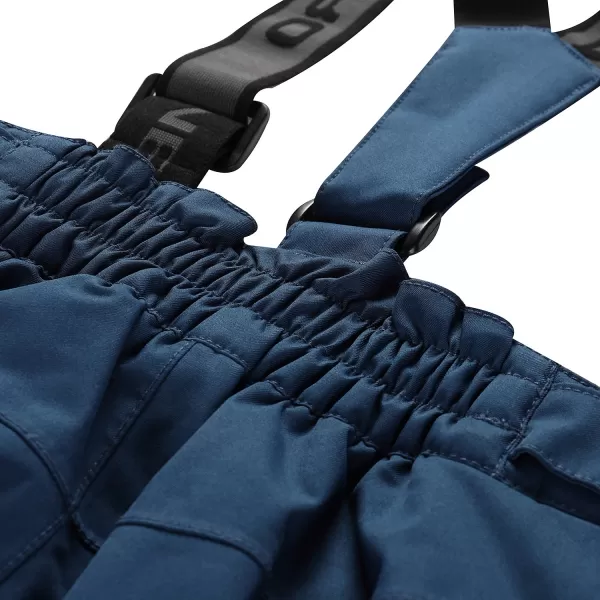  Pantaloni de schi pentru copii ALPINE PRO OSAGO KPAB322 ALBASTRU 