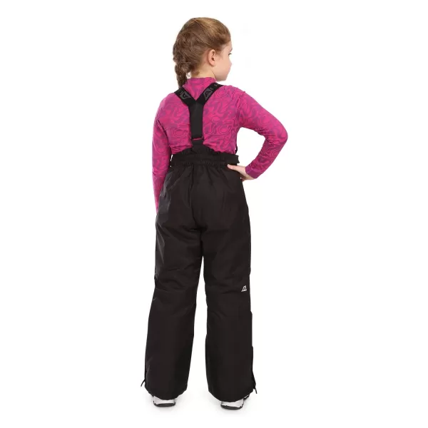  Pantaloni de schi pentru copii ALPINE PRO OSAGO KPAB322 NEGRU 